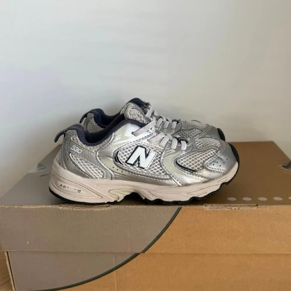 New Balance 530 ‘Summer Fog Navy’ Toddler Sneakers- SZ 12 C